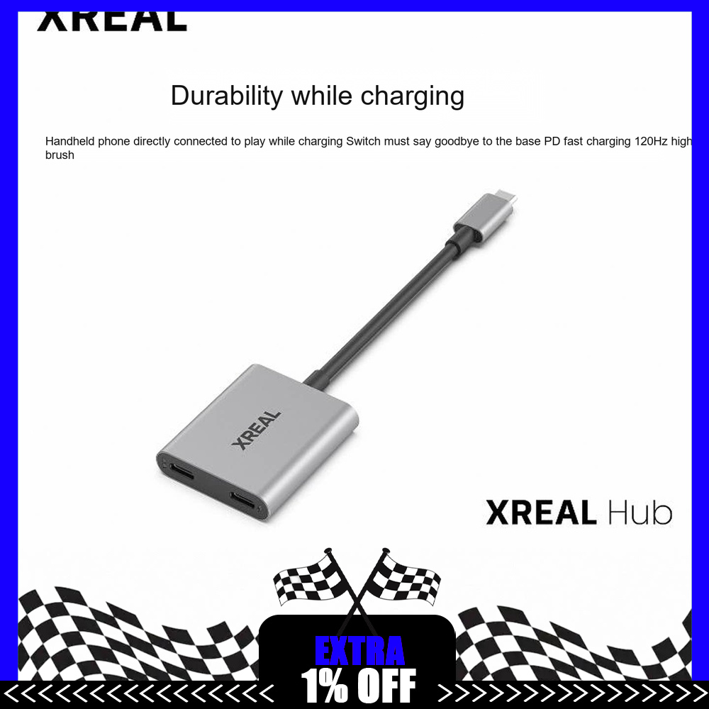 Gaming Console Rog Ally - XREAL Hub USB-C Adaptörü, AR Gözlükleri,