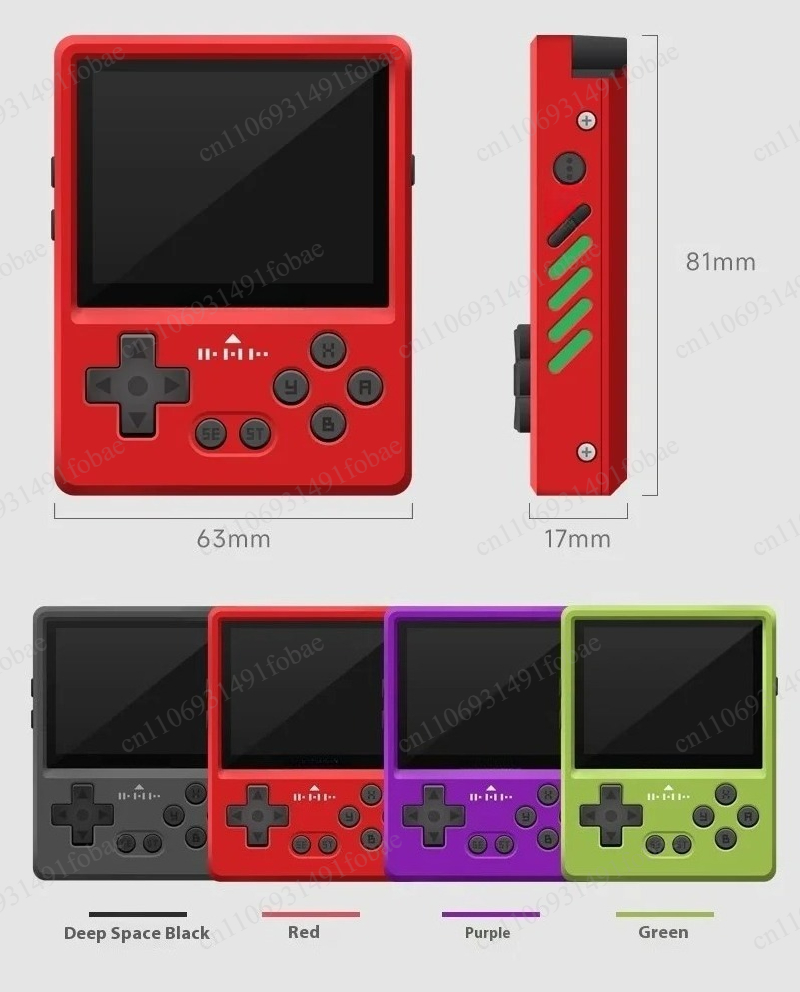Gaming Console All - Tamamen Metal CNC Retro El Tipi