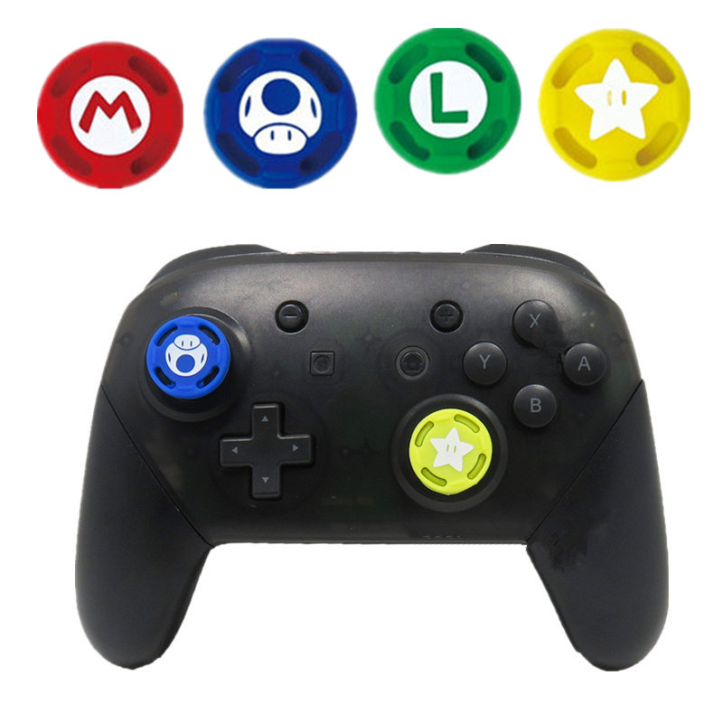 Gaming Console In Tv - 4 adet yumuşak silikon Analog başparmak