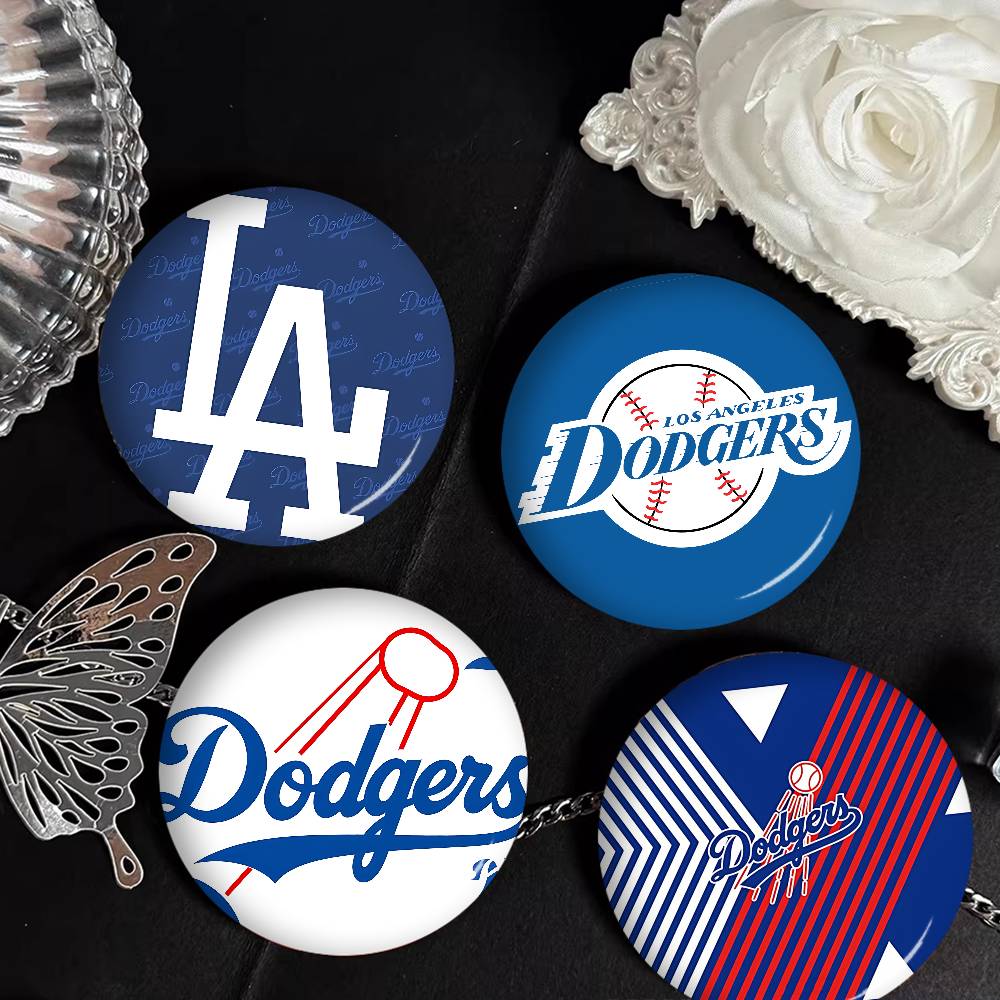 Gaming Console Buttons - Los Angeles D-Dodgers Yeni Broşlar Yumuşak