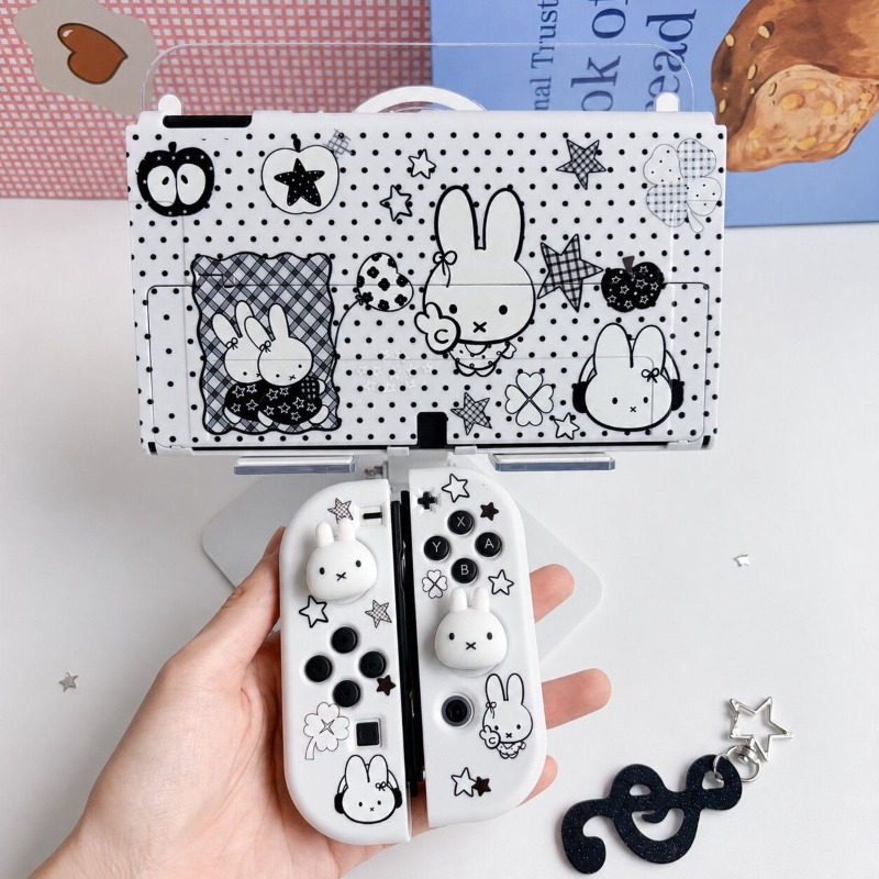 Gaming Console In - Nintendo Switch OLED için Sevimli Miffy