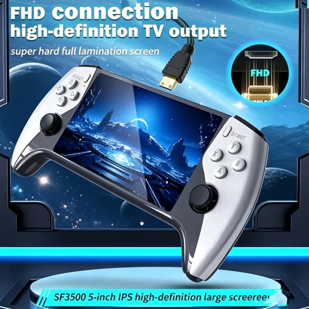 Gaming Console Buttons - SF3500 5 inç El Oyun Konsolu,