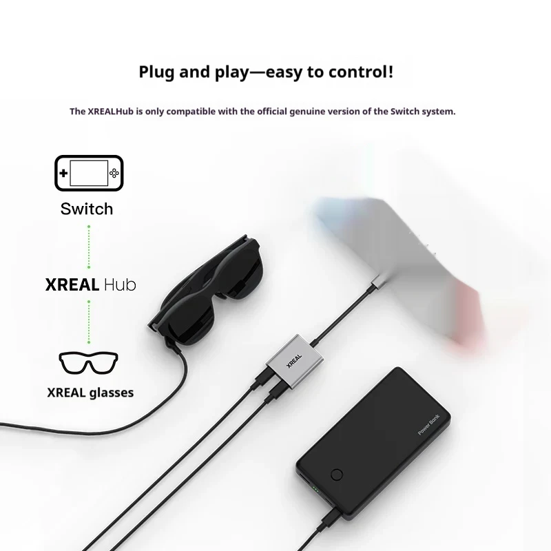 XREAL Hub USB-C Adaptörü, AR G - Gaming Console Rog Ally incelemesi ve fiyatı