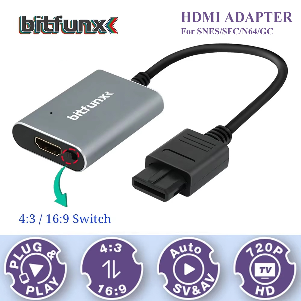 Bitfunx 720P Svideo / AV - HDM - Gaming Console Tv incelemesi ve fiyatı
