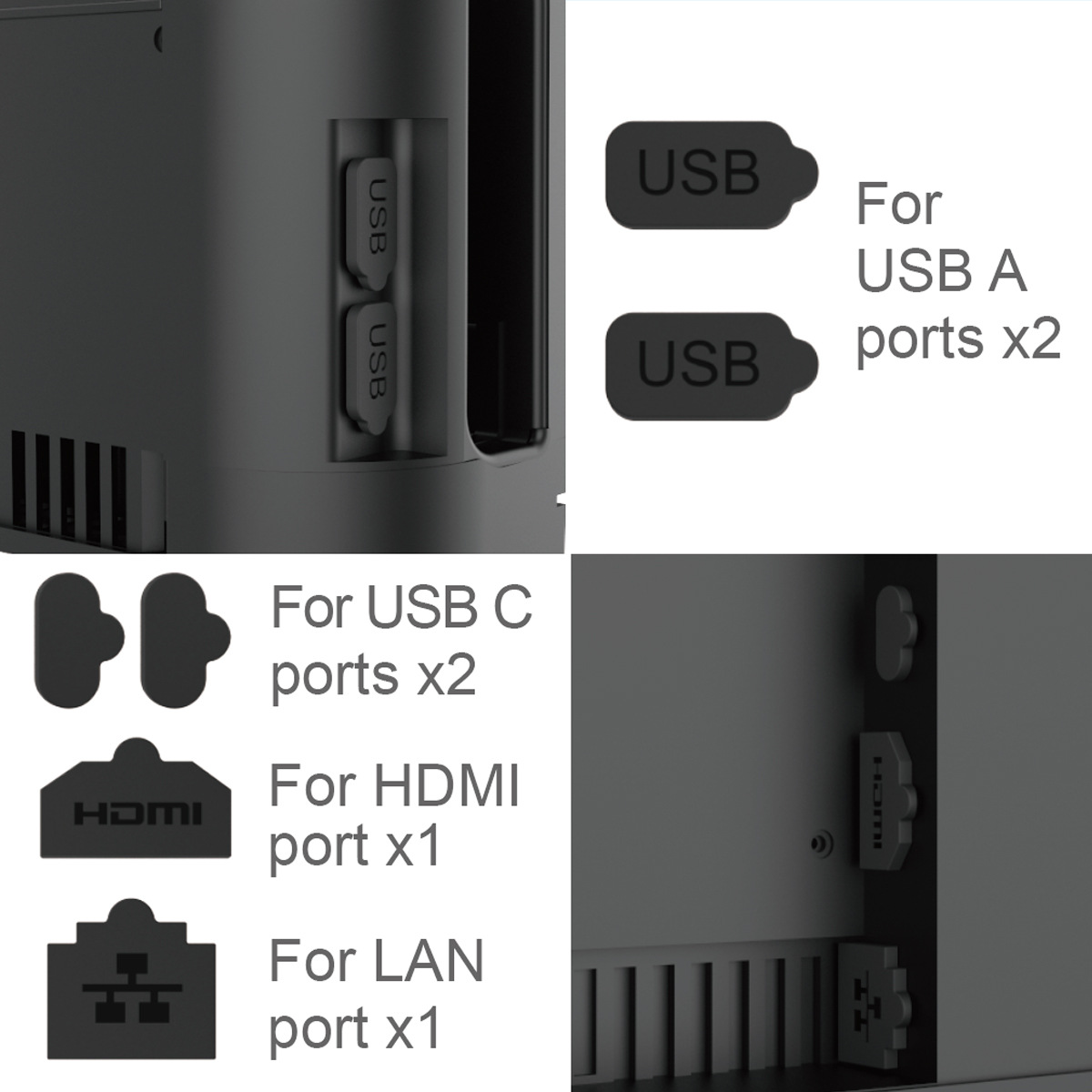 Silikon Toz Tıkaçları Seti, Sw - Gaming Console Buttons incelemesi ve fiyatı