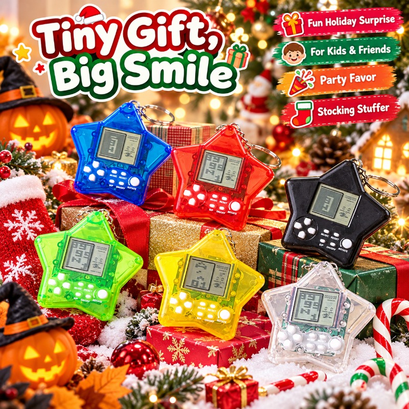 Klasik Retro Tetris Oyun Makin - Gaming Console Keychain incelemesi ve fiyatı